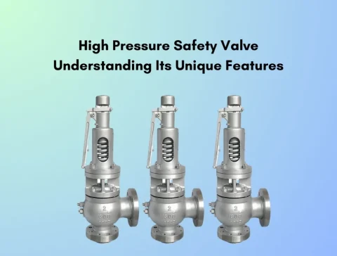 High Pressure Safety Valve Understanding Its Unique Features