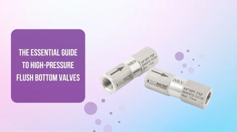 The Ultimate Guide to High-Pressure Non-Return Valves