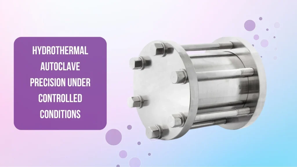Hydrothermal Autoclave Precision Under Controlled Conditions